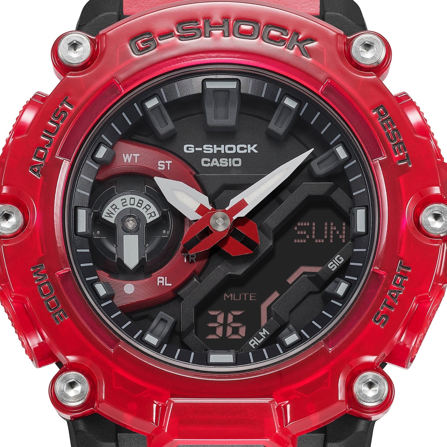 Reloj G-Shock deportivo correa de resina GA-2200SKL-4A