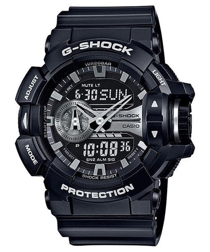 Reloj G-Shock deportivo correa de resina GA-400GB-1A