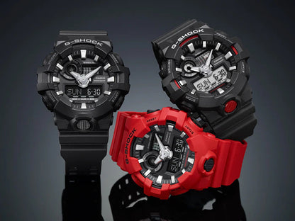 Reloj G-Shock deportivo correa de resina GA-700-1B