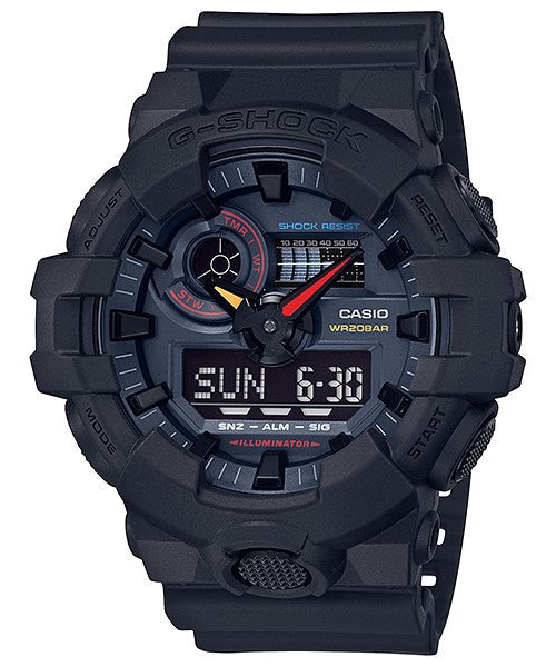 Reloj G-Shock deportivo correa de resina GA-700BMC-1A