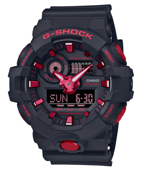 Reloj G-Shock deportivo correa de resina GA-700BNR-1A