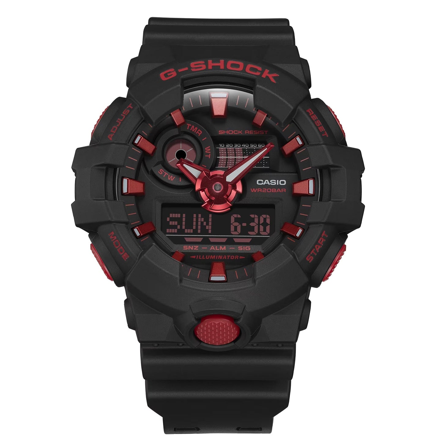 Reloj G-Shock deportivo correa de resina GA-700BNR-1A