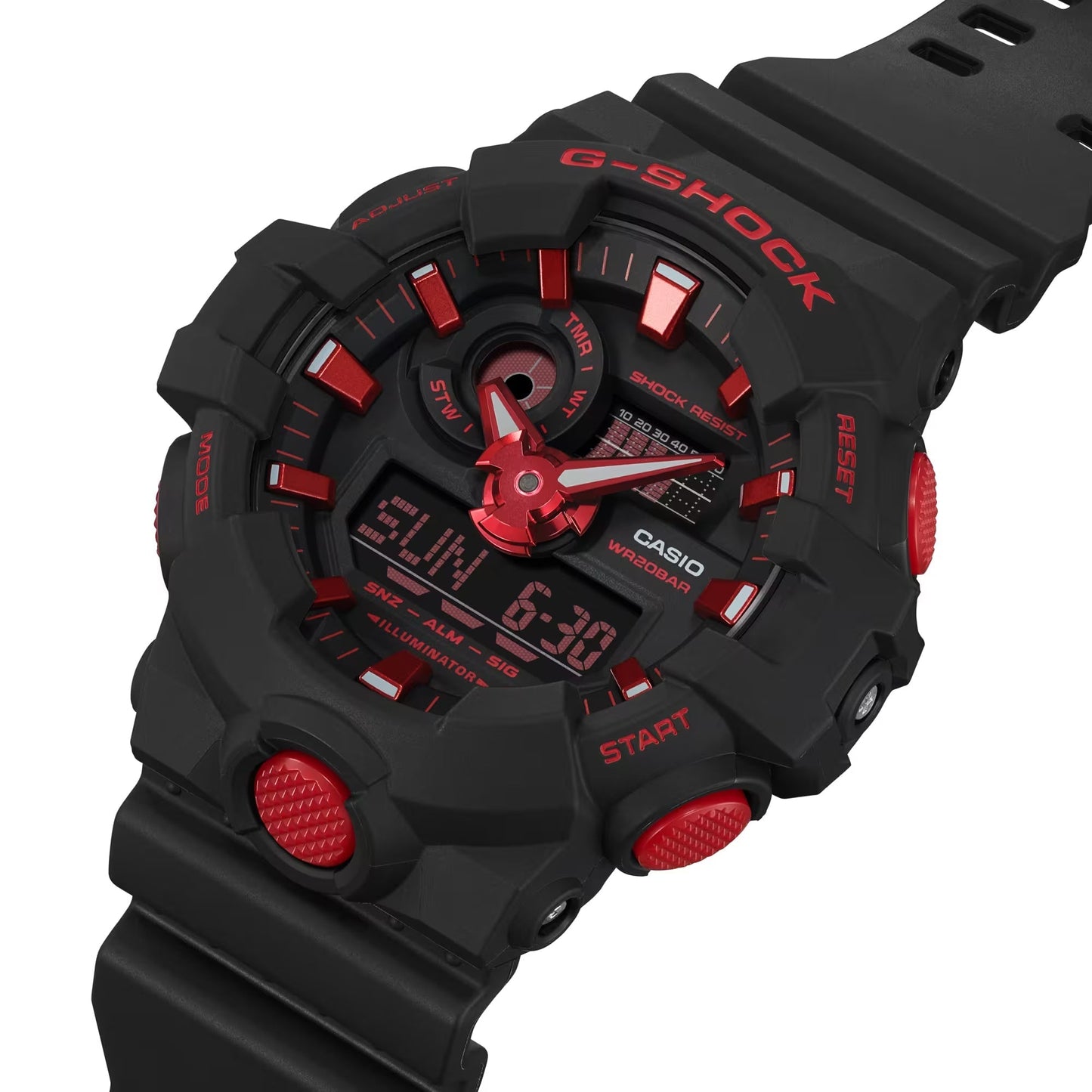 Reloj G-Shock deportivo correa de resina GA-700BNR-1A