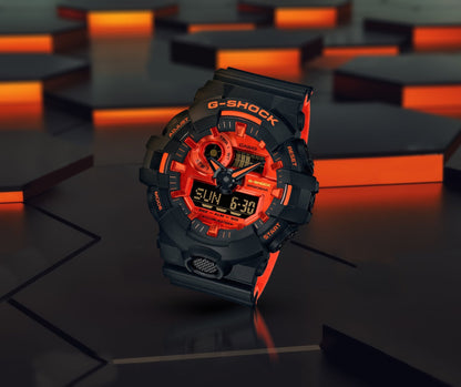Reloj G-Shock deportivo correa de resina GA-700BR-1A