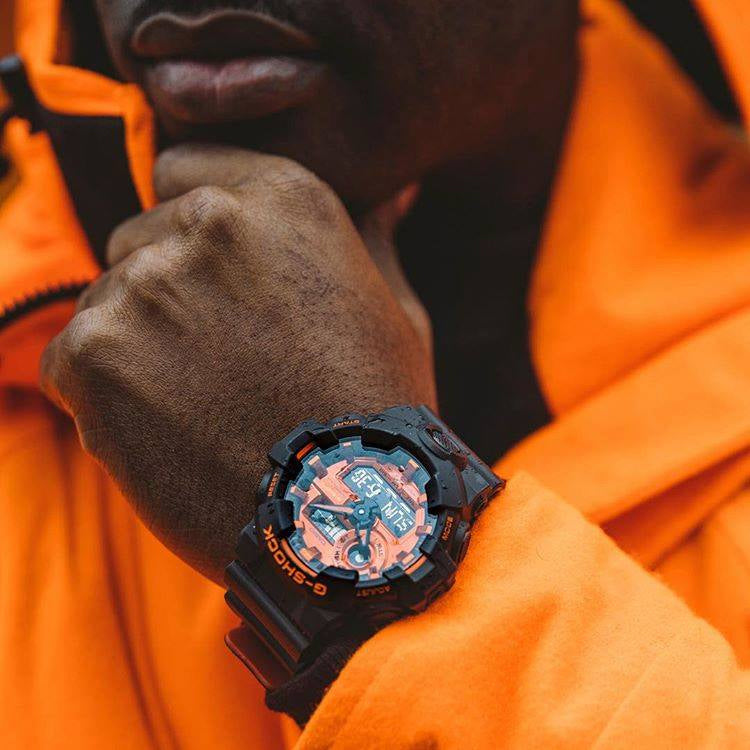 Reloj G-Shock deportivo correa de resina GA-700BR-1A