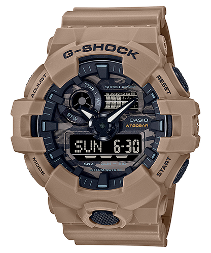 Reloj G-Shock deportivo correa de resina GA-700CA-5A