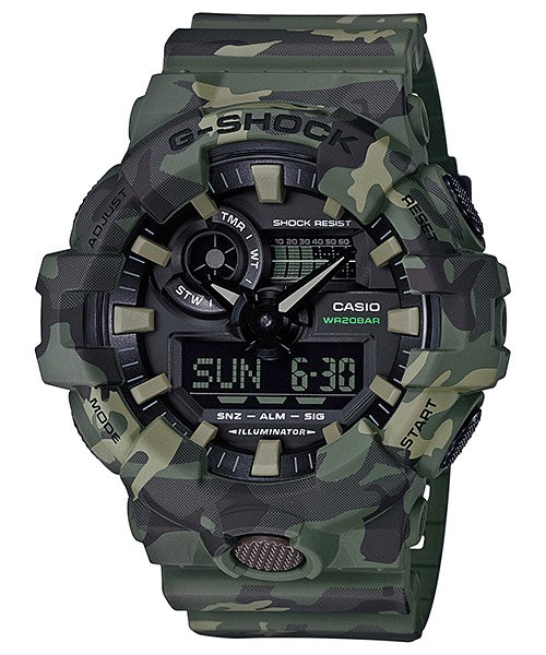 Reloj G-Shock deportivo correa de resina GA-700CM-3A