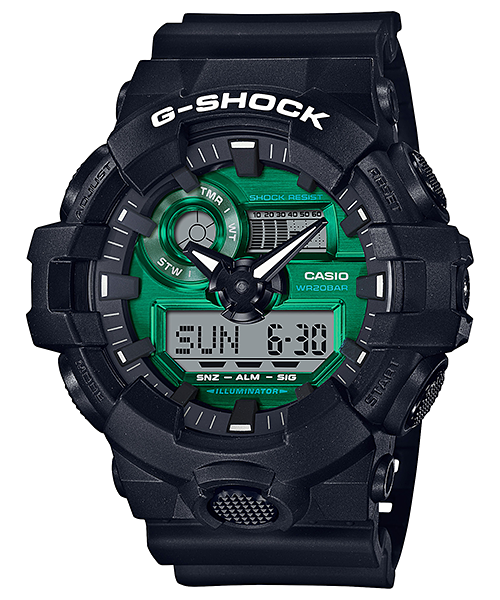 Reloj G-Shock deportivo correa de resina GA-700MG-1A