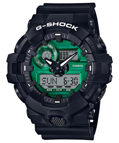 Reloj G-Shock deportivo correa de resina GA-700MG-1A