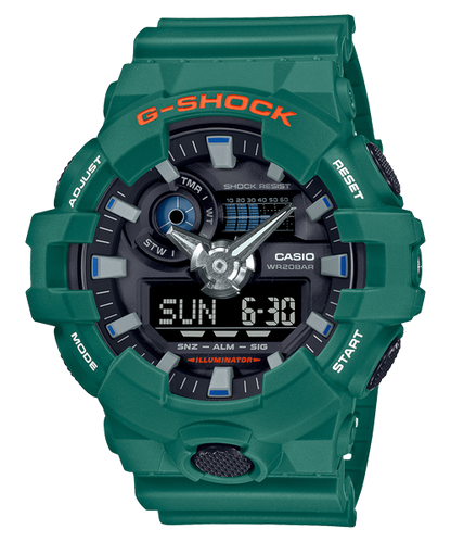 Reloj G-Shock deportivo correa de resina GA-700SC-3A