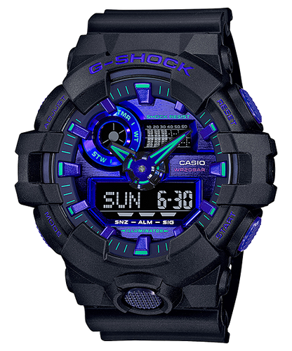 Reloj G-Shock deportivo correa de resina GA-700VB-1A