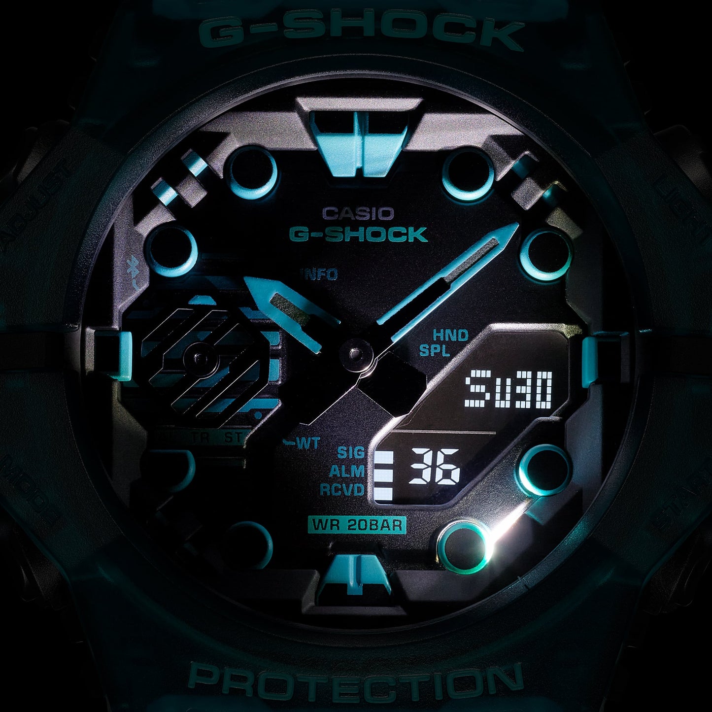 Reloj G-Shock deportivo correa de resina GA-B001G-2A