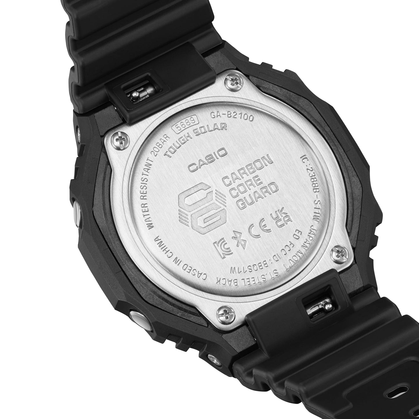 Reloj G-Shock deportivo correa de resina GA-B2100BNR-1A