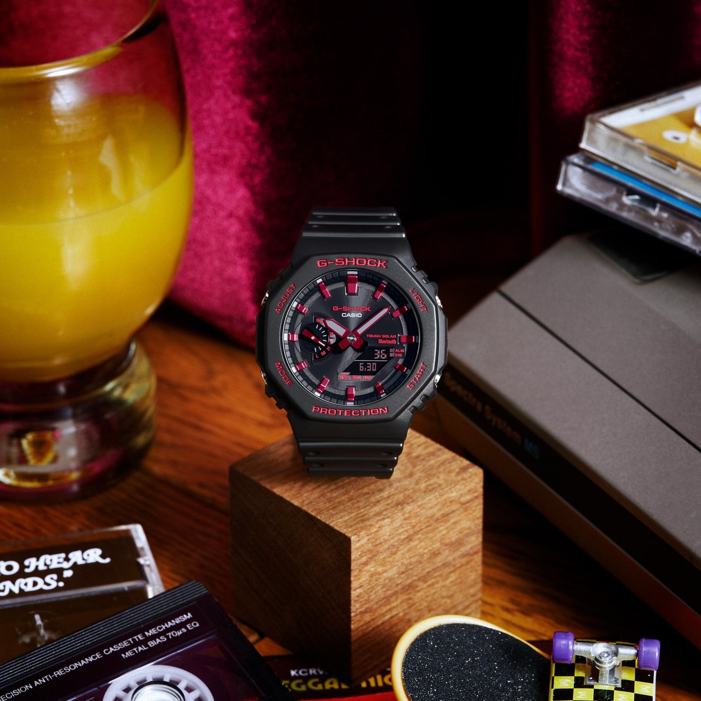 Reloj G-Shock deportivo correa de resina GA-B2100BNR-1A