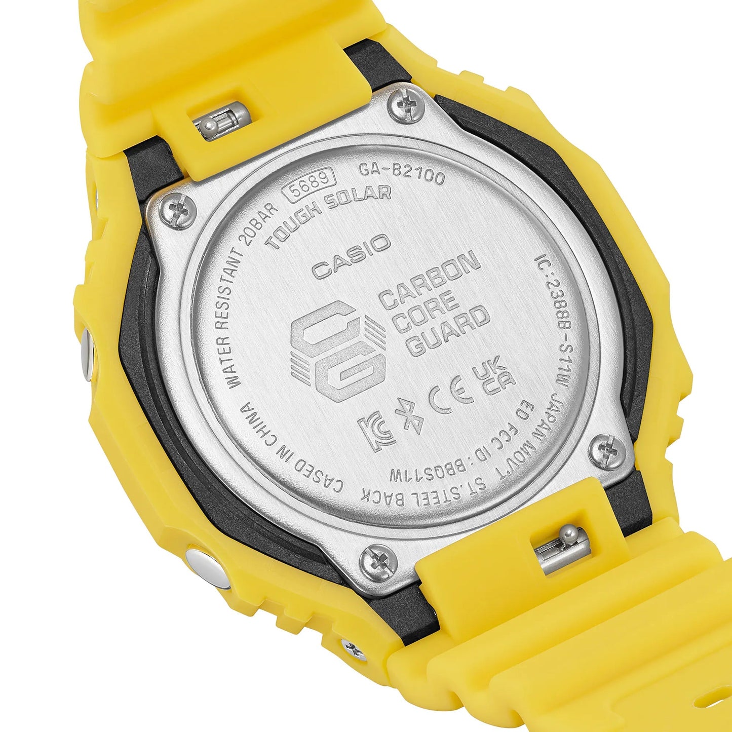 Reloj G-Shock deportivo correa de resina GA-B2100C-9A