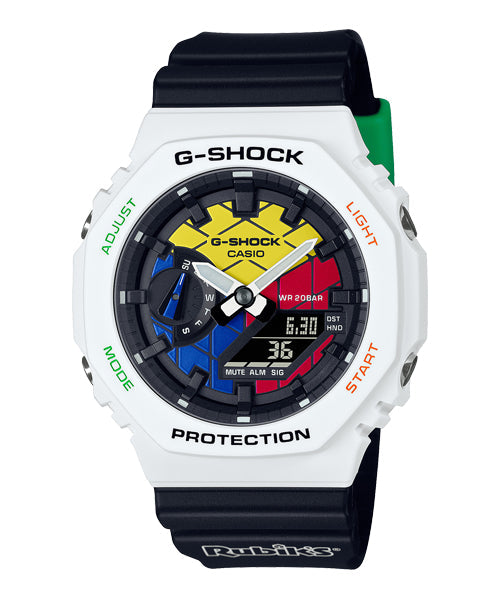 Reloj G-Shock deportivo correa de resina GAE-2100RC-1A