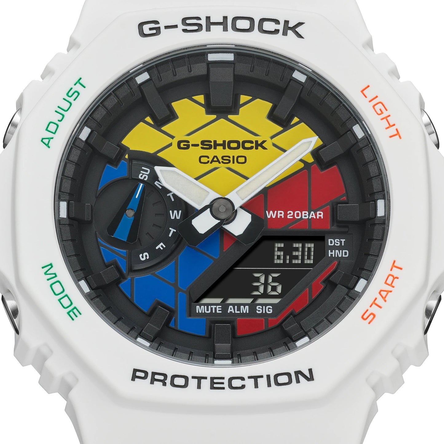 Reloj G-Shock deportivo correa de resina GAE-2100RC-1A