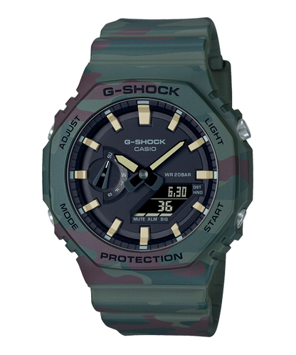 Reloj G-Shock deportivo correa de resina GAE-2100WE-3A