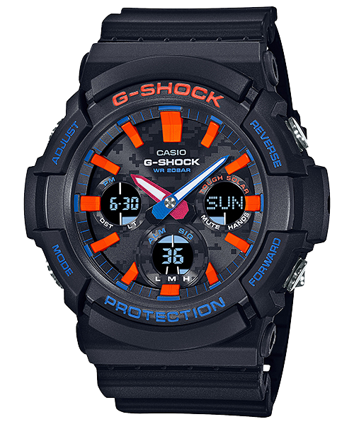 Reloj G-Shock deportivo correa de resina GAS-100CT-1A