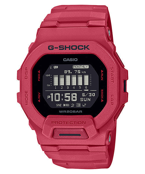 Reloj G-Shock deportivo correa de resina GBD-200RD-4