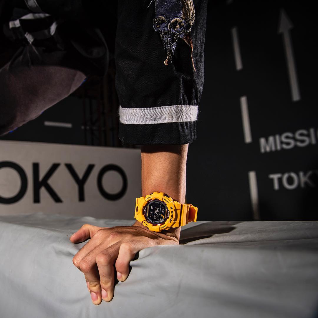 Reloj G-Shock deportivo correa de resina GBD-800-4