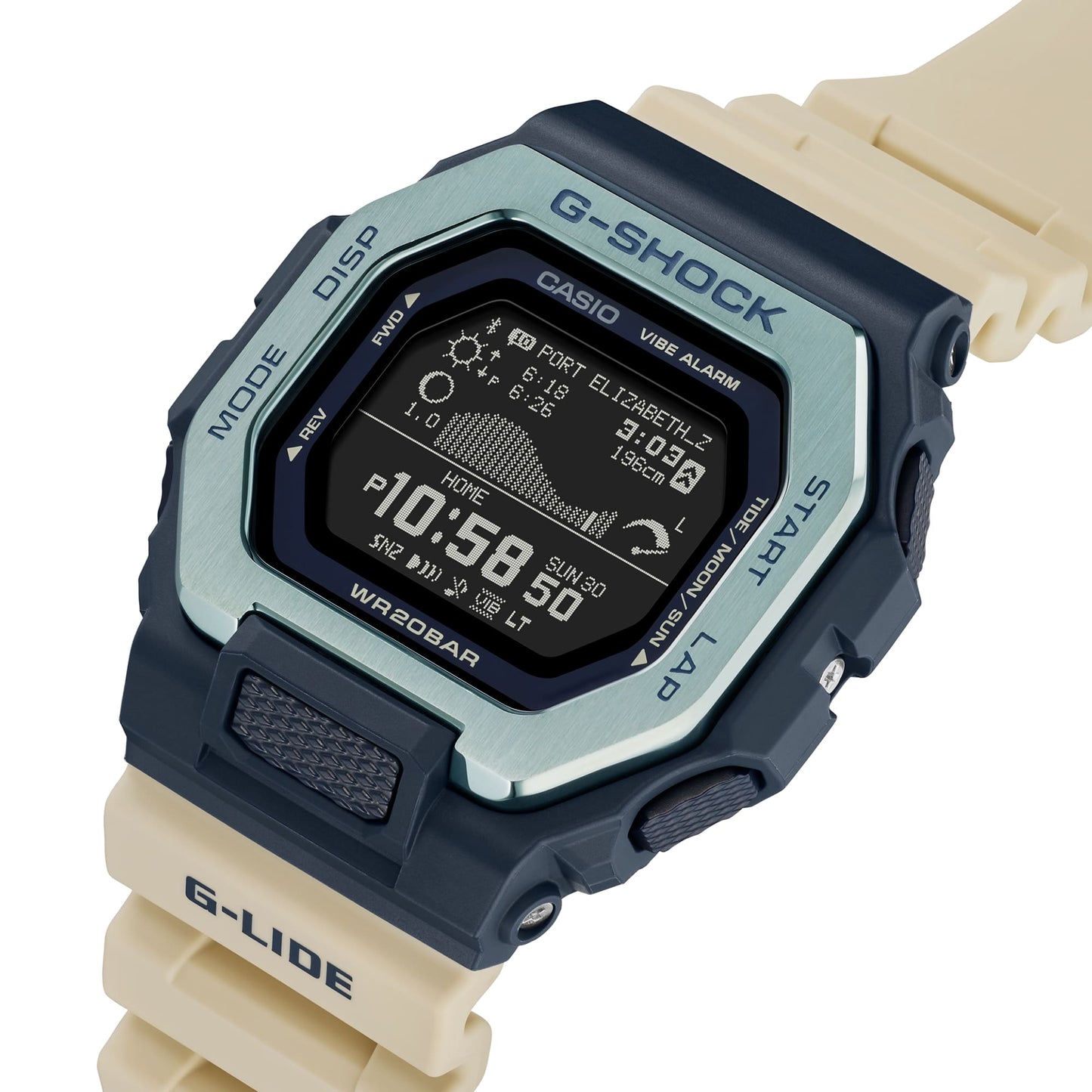 Reloj G-Shock deportivo correa de resina GBX-100TT-2