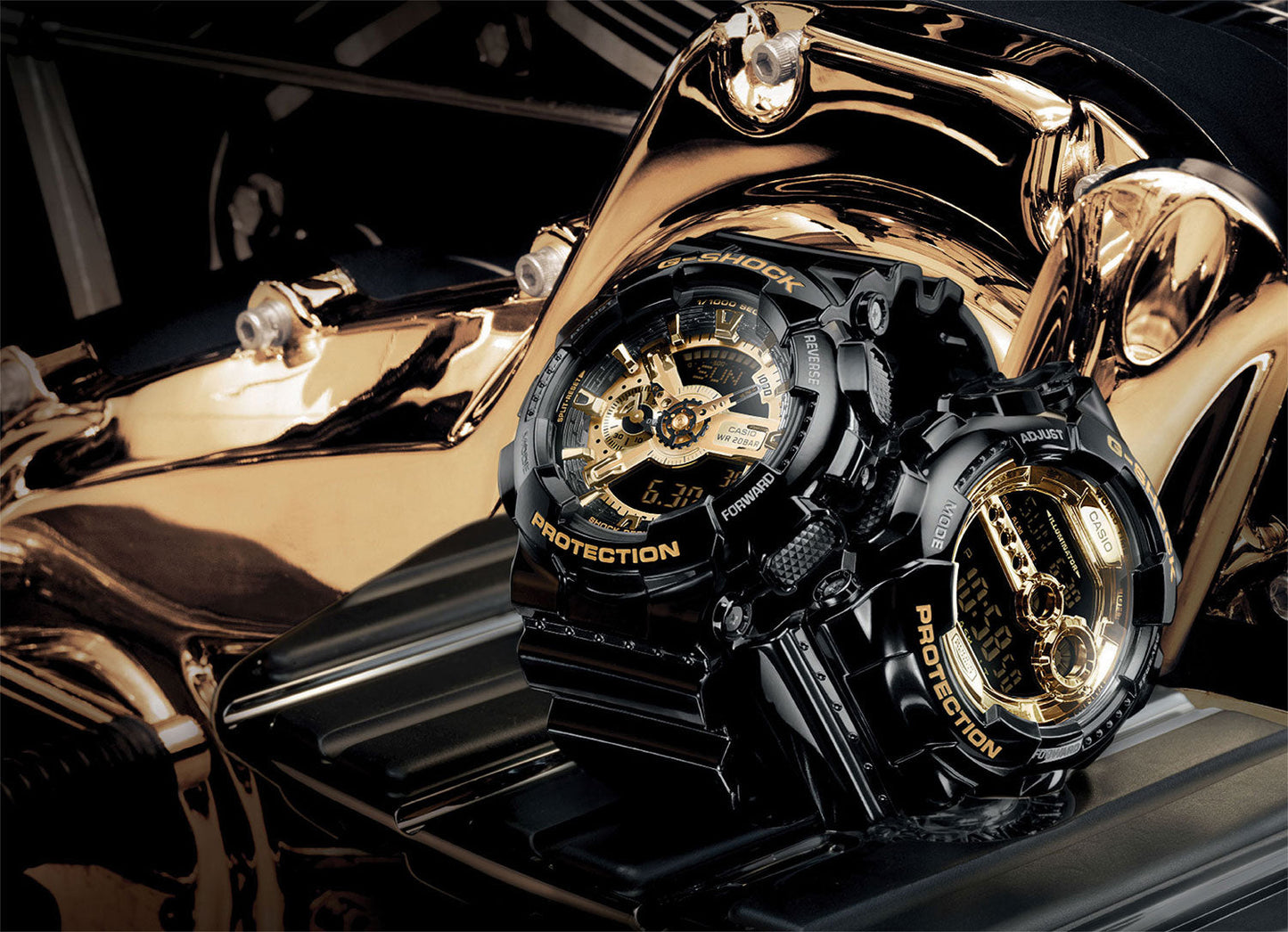 Reloj G-Shock deportivo correa de resina GD-100GB-1