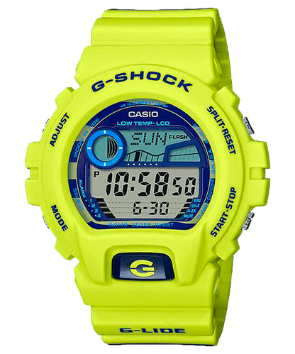 Reloj G-Shock deportivo correa de resina GLX-6900SS-9