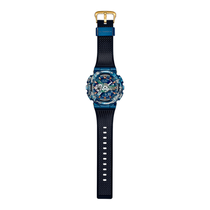 Edición Especial del planeta Tierra G-SHOCK Héroes correa de resina GM-110EARTH-1A