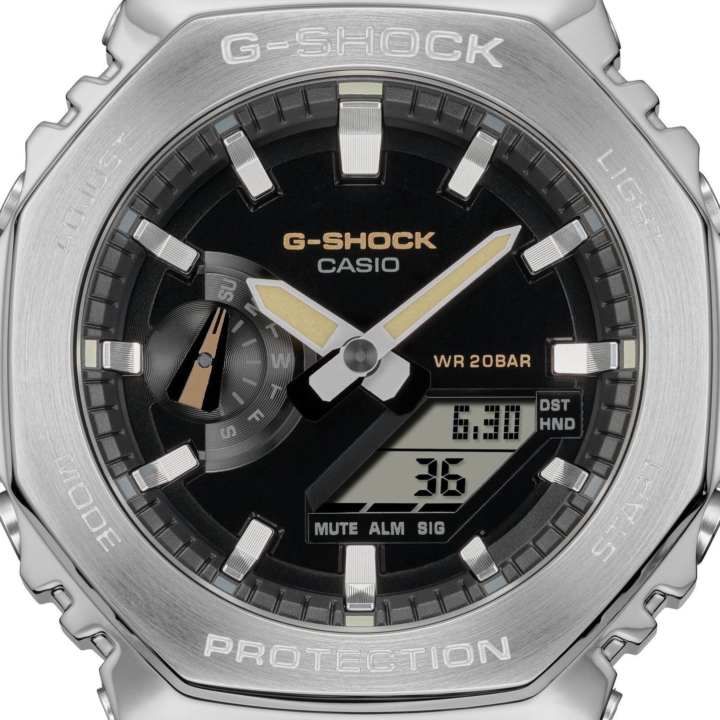 Reloj G-Shock edición Utility Metal deportivo correa de tela GM-2100C-5A