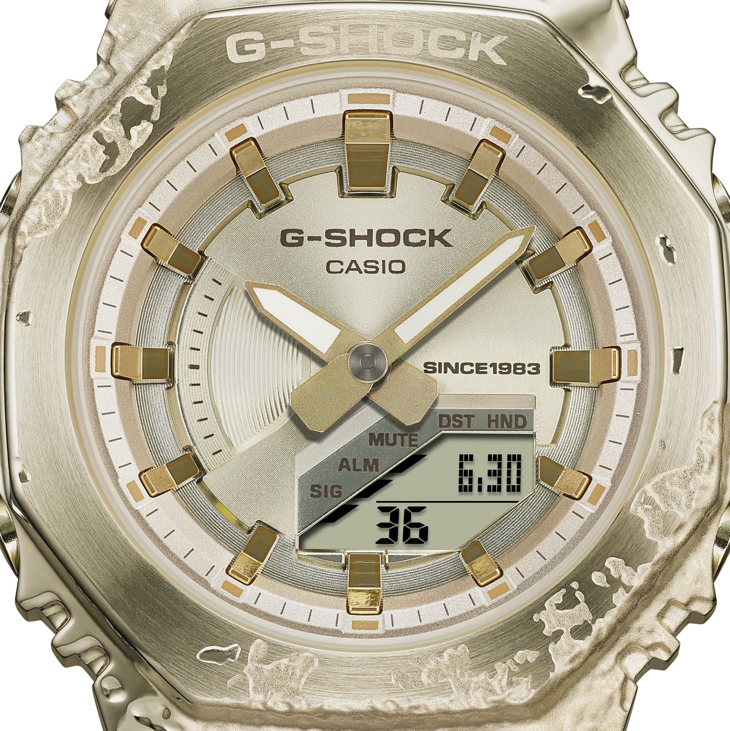 Edición 40º aniversario de G-SHOCK Héroes correa resina GM-S2140GEM-9A