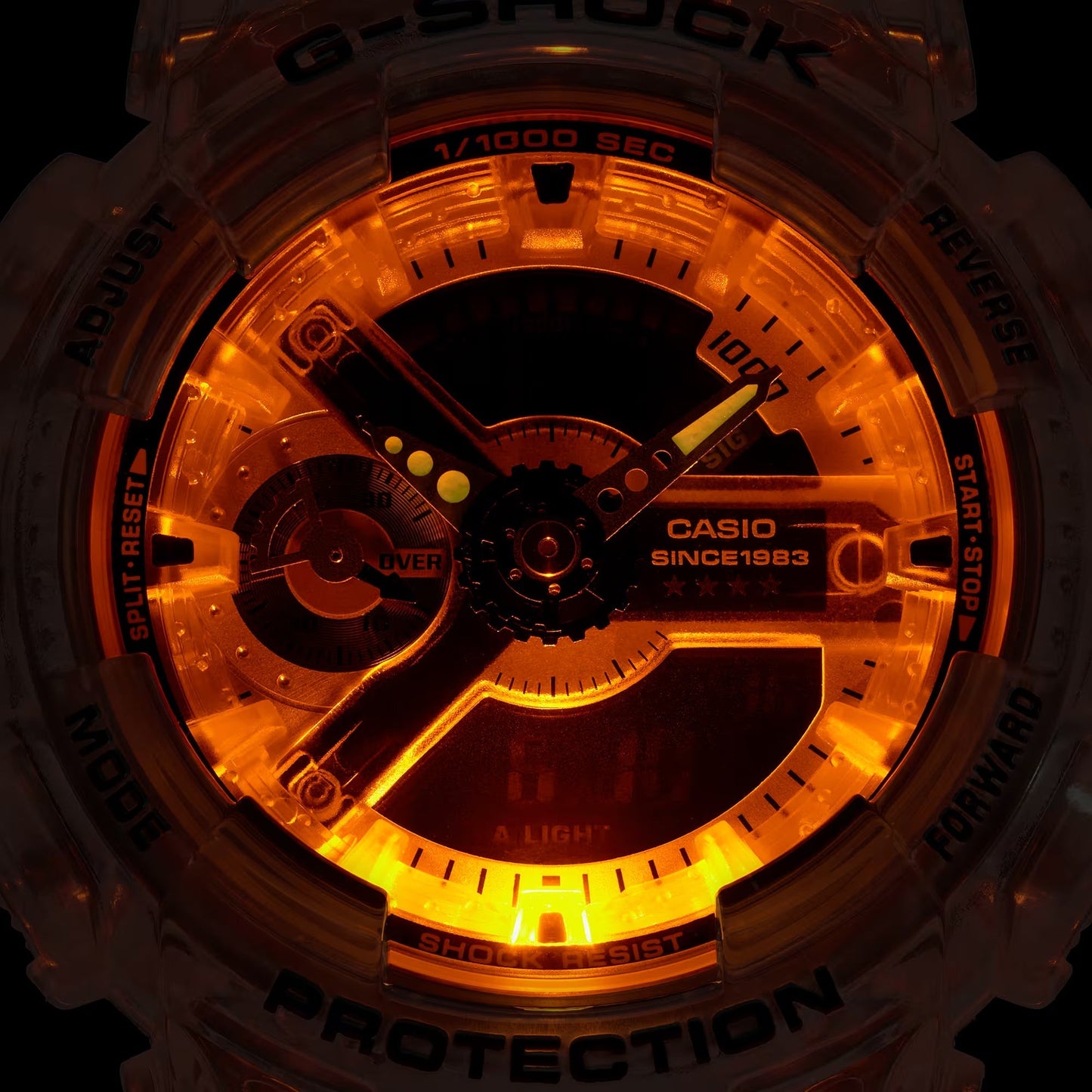 Edición 40º aniversario de G-SHOCK reloj deportivo correa de resina GMA-S114RX-7A