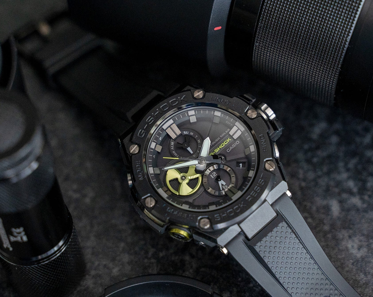 Reloj G-Shock deportivo correa de resina GST-B100B-1A3