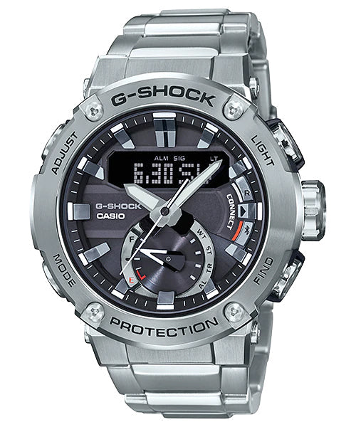 Reloj G-Shock deportivo correa de acero inoxidable GST-B200D-1A