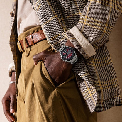 Reloj G-Shock deportivo correa de acero inoxidable GST-B400AD-1A4