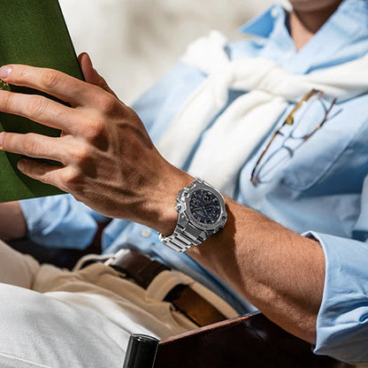 Reloj G-Shock deportivo correa de acero inoxidable GST-B400D-1A