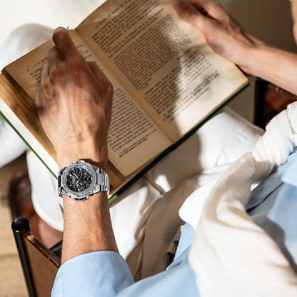 Reloj G-Shock deportivo correa de acero inoxidable GST-B400D-1A