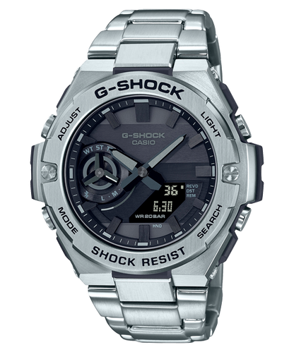 Reloj G-Shock deportivo correa de acero inoxidable GST-B500D-1A1