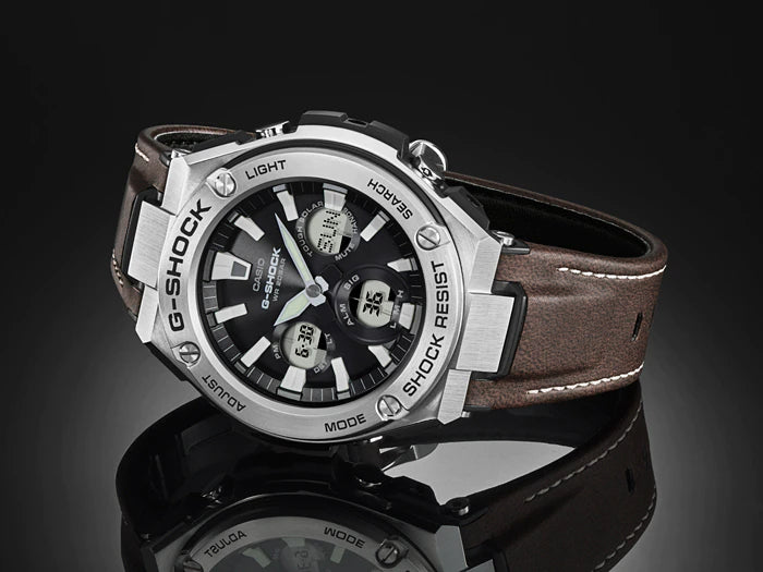 Reloj G-Shock deportivo correa de cuero GST-S130L-1A