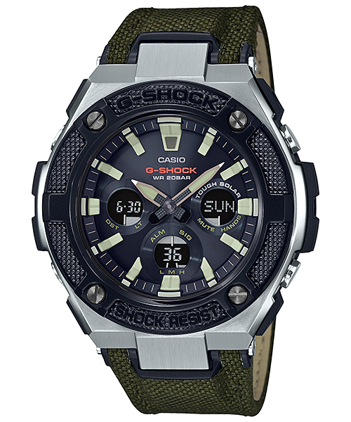 Reloj G-Shock deportivo correa de cuero GST-S330AC-3A