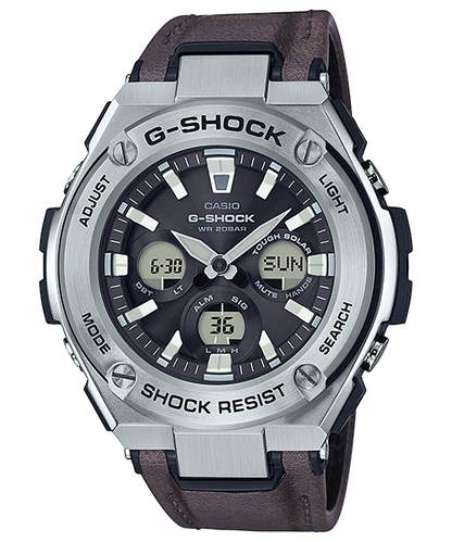 Reloj G-Shock deportivo correa de cuero GST-S330L-1A