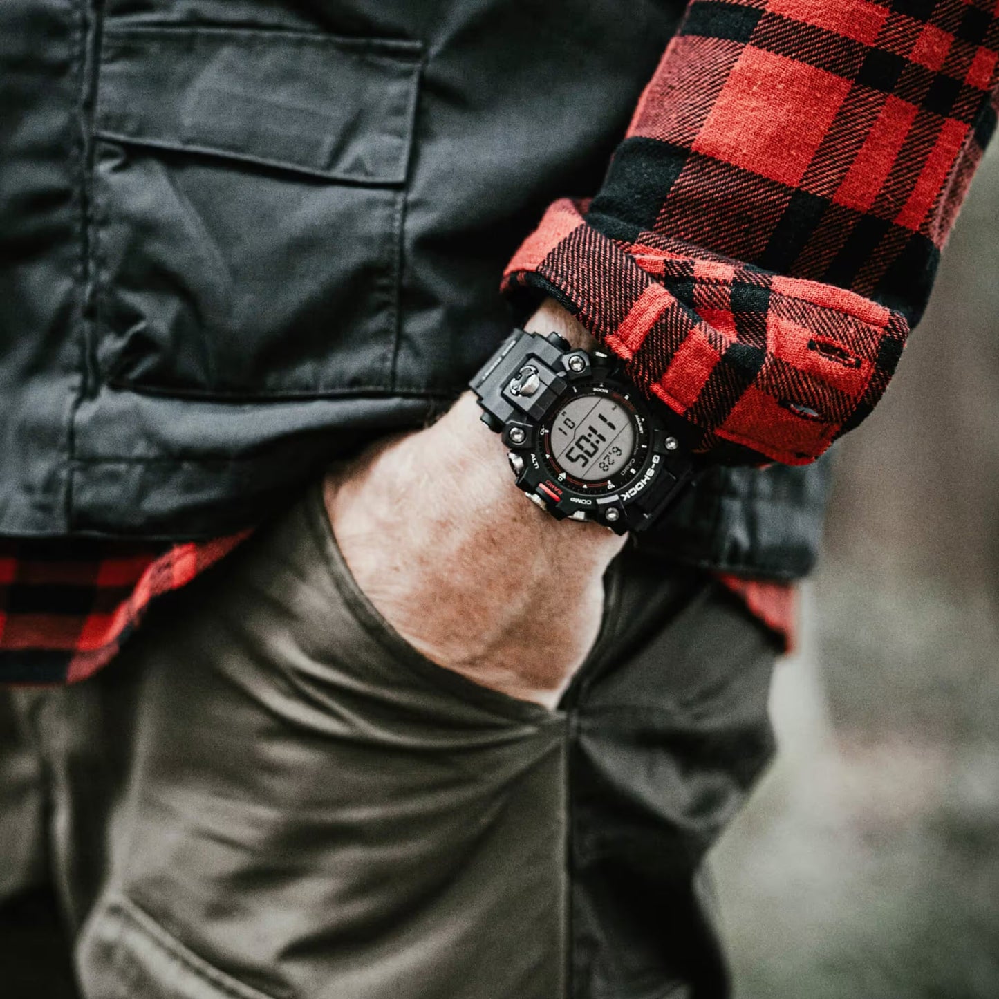 Reloj G-Shock deportivo MASTER of G correa de resina GW-9500-1
