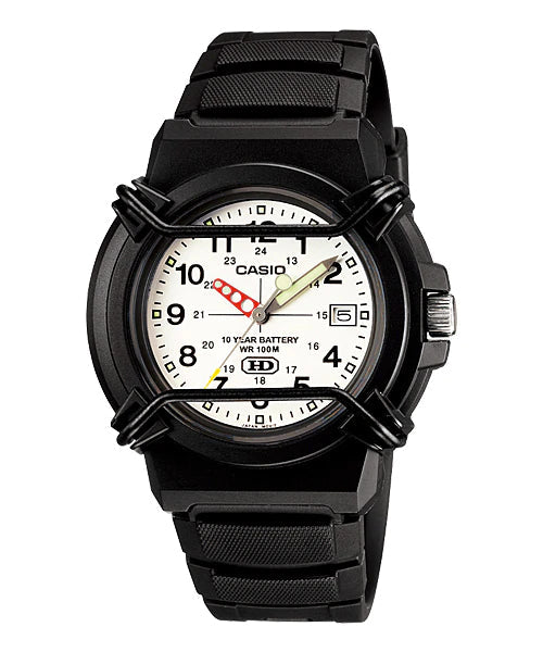 Reloj casual correa de resina HDA-600B-7BV