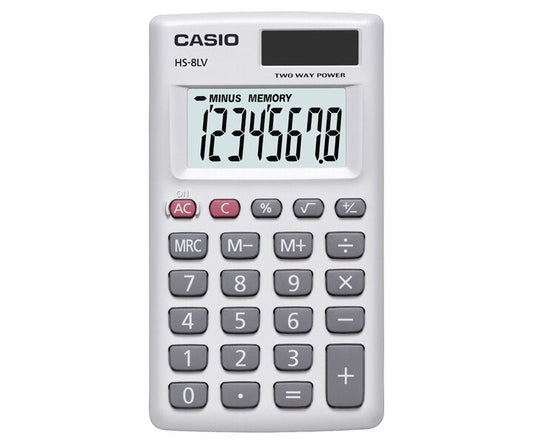 Calculadora portatil HS-8LV-WE