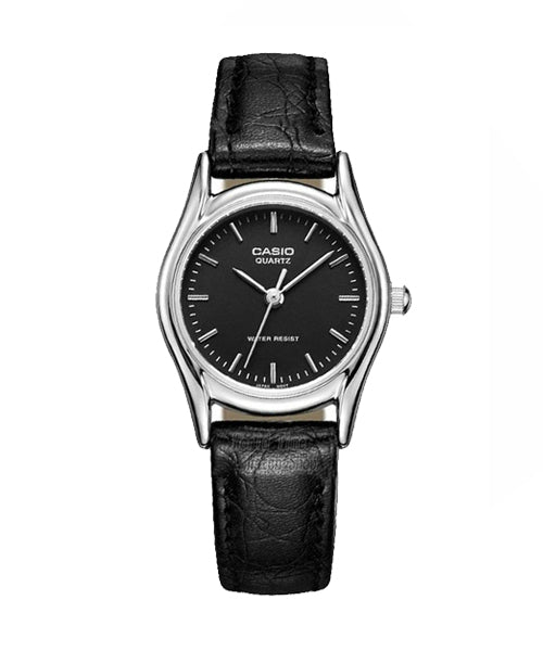 Reloj casual correa de cuero LTP-1094E-1A
