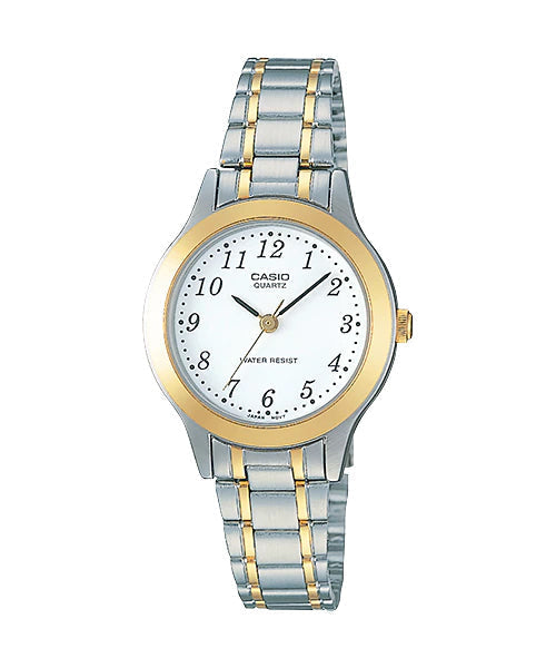 Reloj casual correa de acero inoxidable LTP-1128G-7B