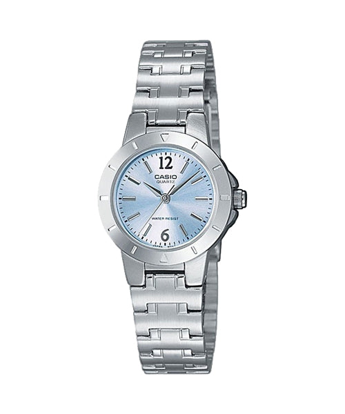 Reloj casual correa de acero inoxidable LTP-1177A-2A