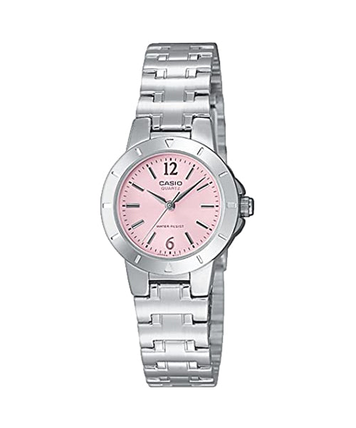 Reloj casual correa de acero inoxidable LTP-1177A-4A1