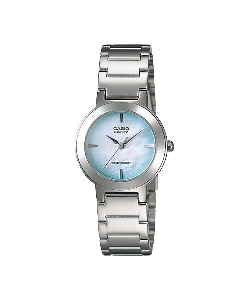 Reloj casual correa de acero inoxidable LTP-1191A-3C