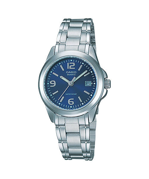 Reloj casual correa de acero inoxidable LTP-1215A-2A